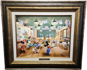 Mickey and Minnie in the Schoolhouse